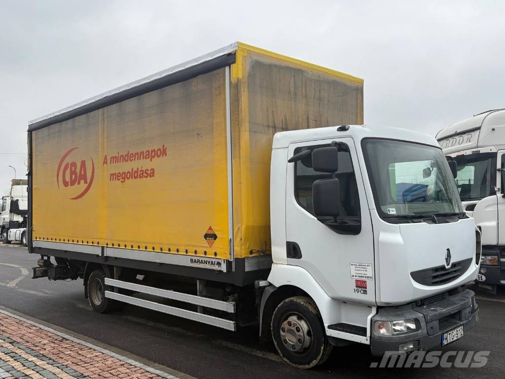 Renault Midlum شاحنات مسطحة/مفصلية الجوانب