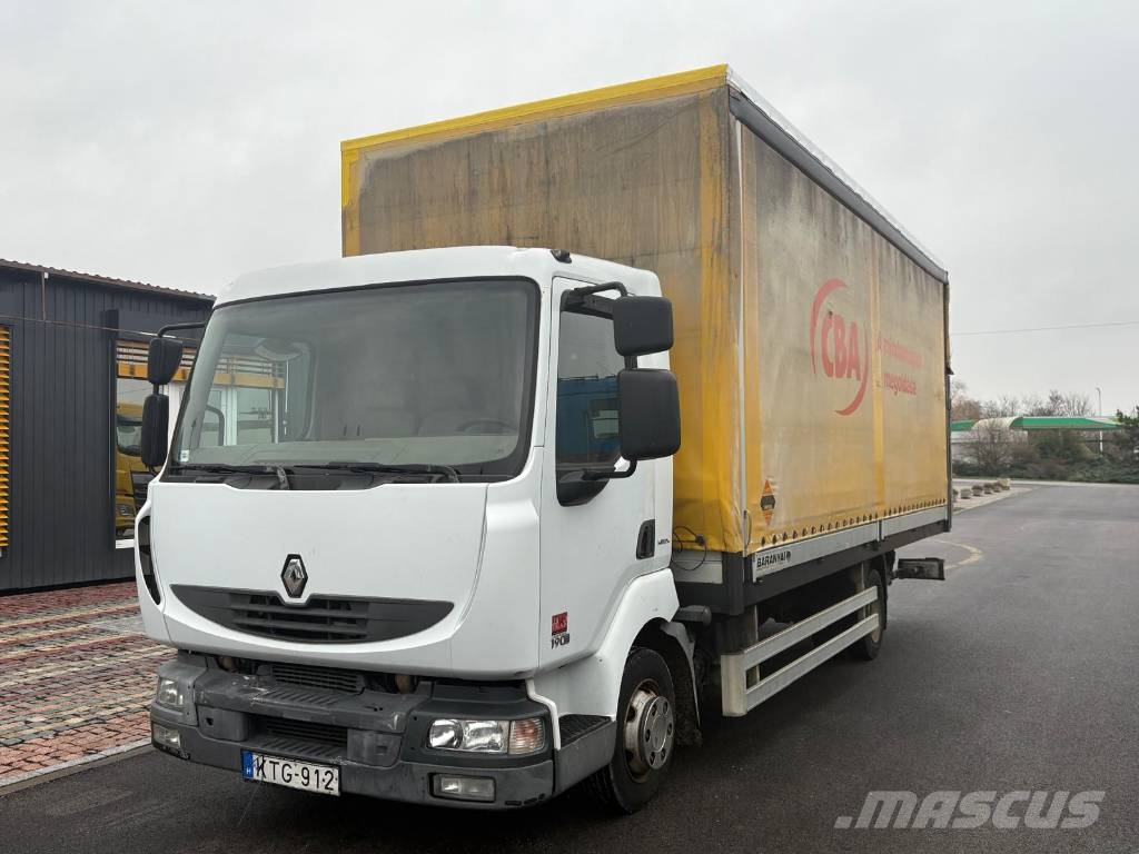 Renault Midlum شاحنات مسطحة/مفصلية الجوانب