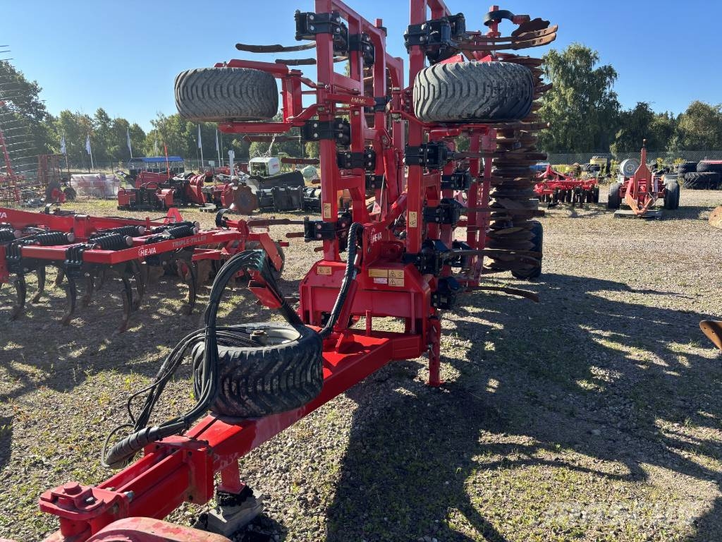 He-Va Triple-Tiller Stubbredskap Cultivatoare