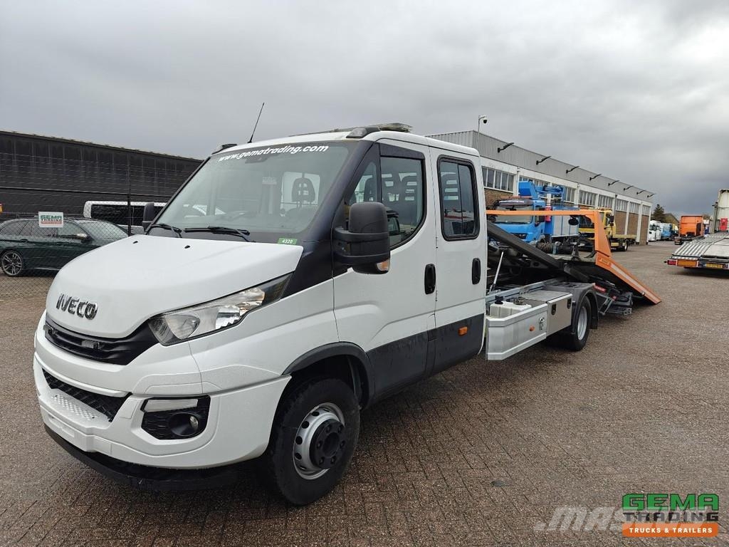 Iveco 70C18 4x2 Double Cab Euro6 - Jige Simplex 3T5 + 10 Sleepwagens