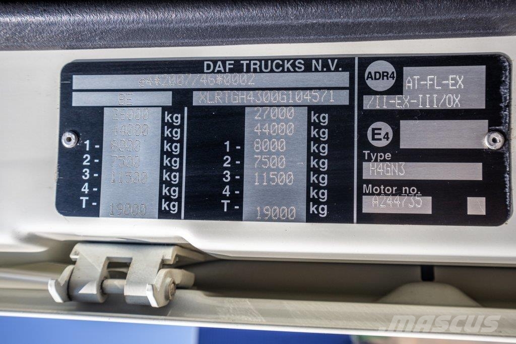 DAF XF 460-6X2-315 000 KM+ ADR Sattelzugmaschinen