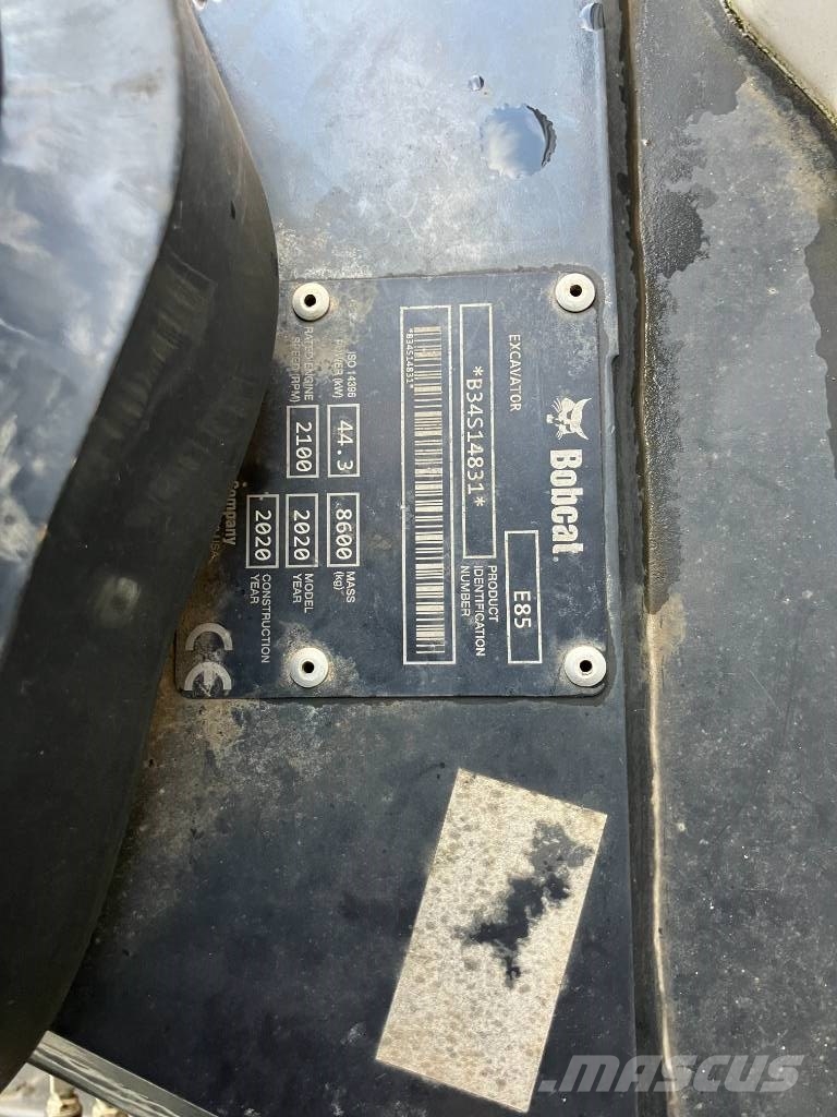 Bobcat E 85 Midi excavators 7t - 12t