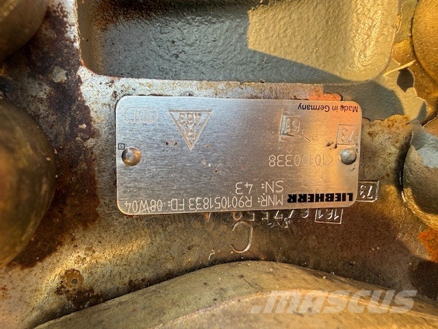 Liebherr R 954 C USED HYDRAULIC PARTS COMPLET Гидравлическая система