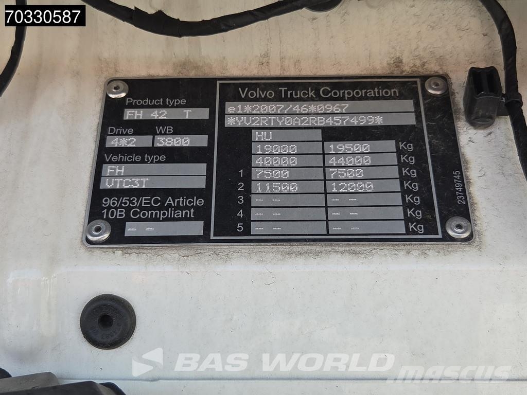 Volvo FH 460 4X2 Globe VEB+ VDS 2xTanks I-ParkCool Navi Camiones tractor