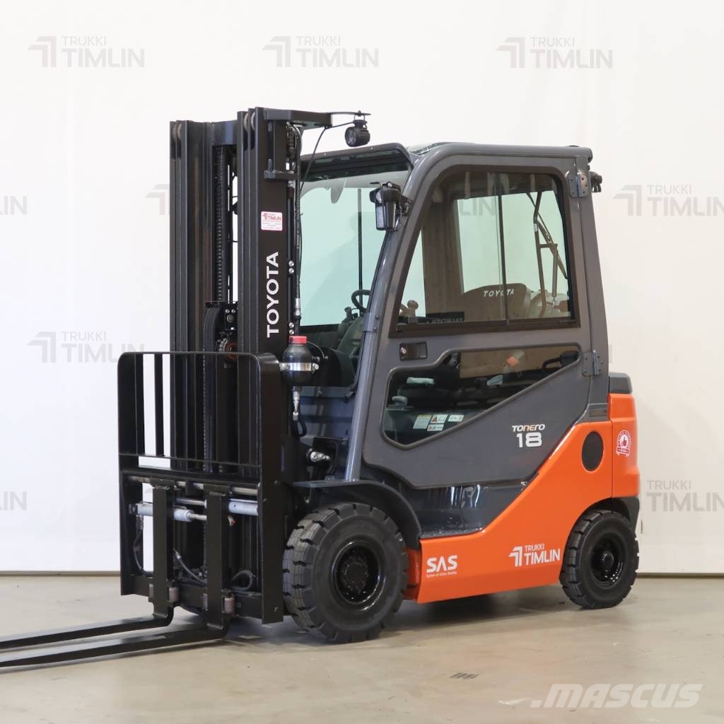 Toyota 02-8FGF18 LPG vozíky