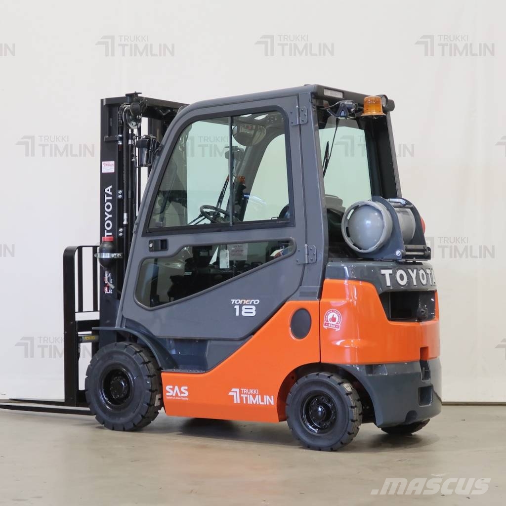 Toyota 02-8FGF18 LPG vozíky
