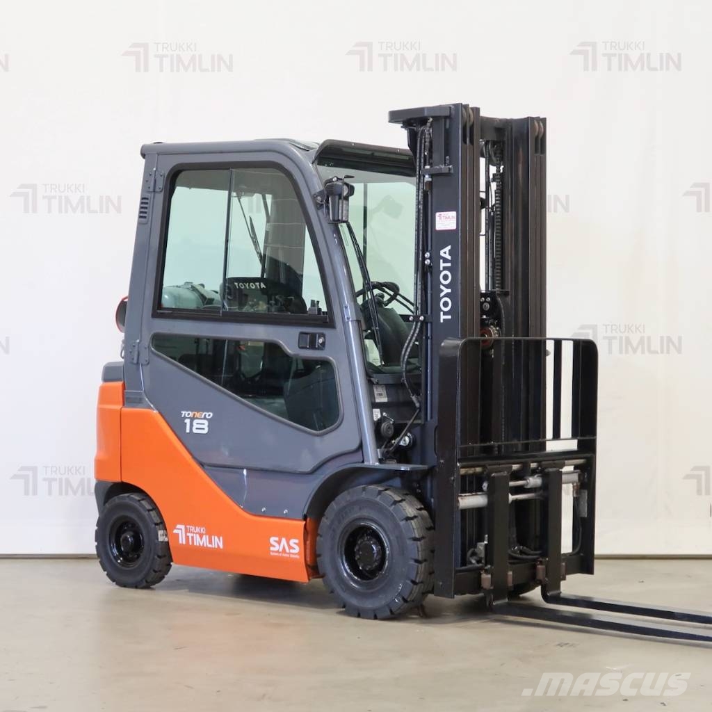 Toyota 02-8FGF18 LPG vozíky