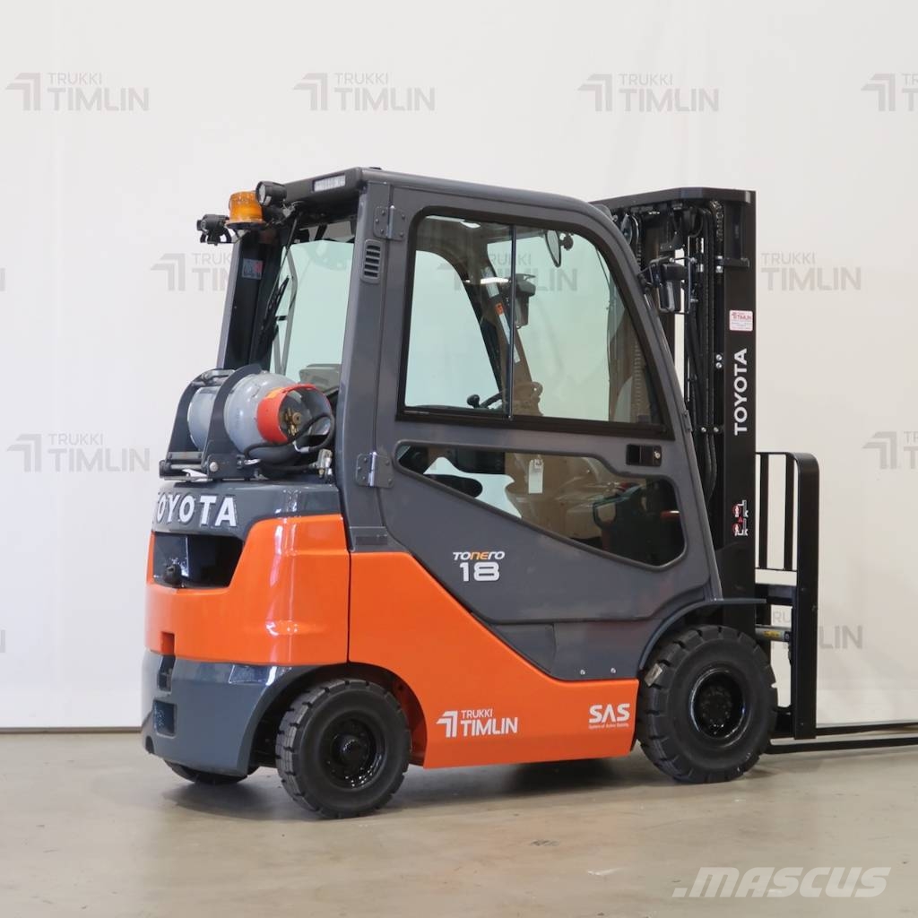 Toyota 02-8FGF18 LPG vozíky