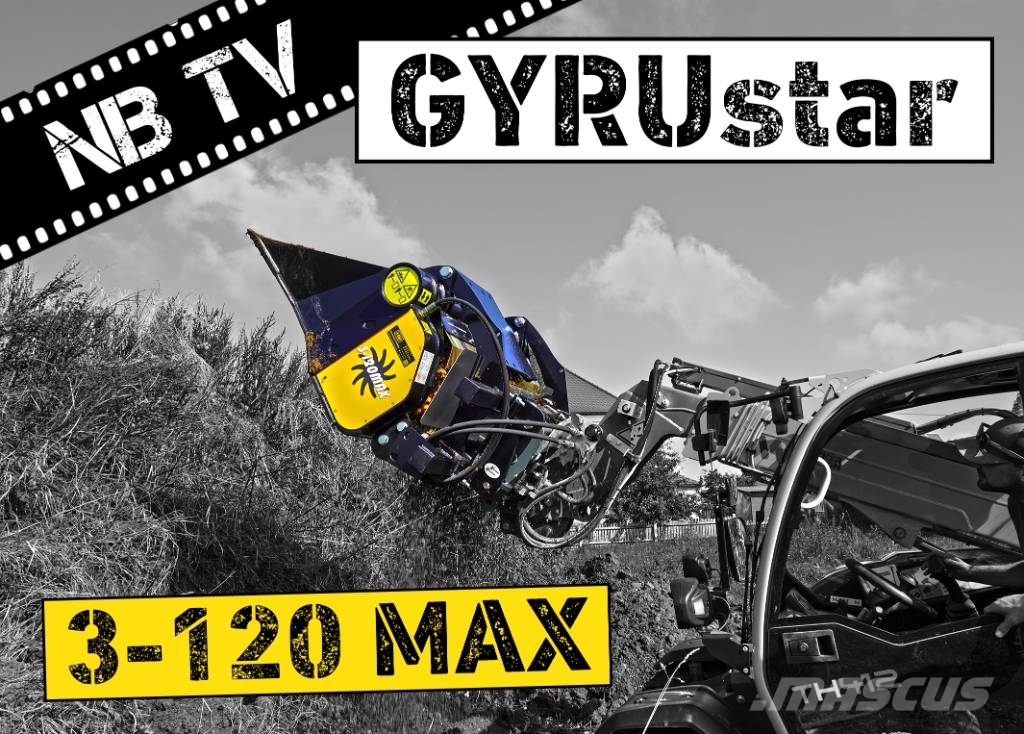 Gyru-Star 3-120MAX | Sieblöffel für Bagger & Lader Puinbakken