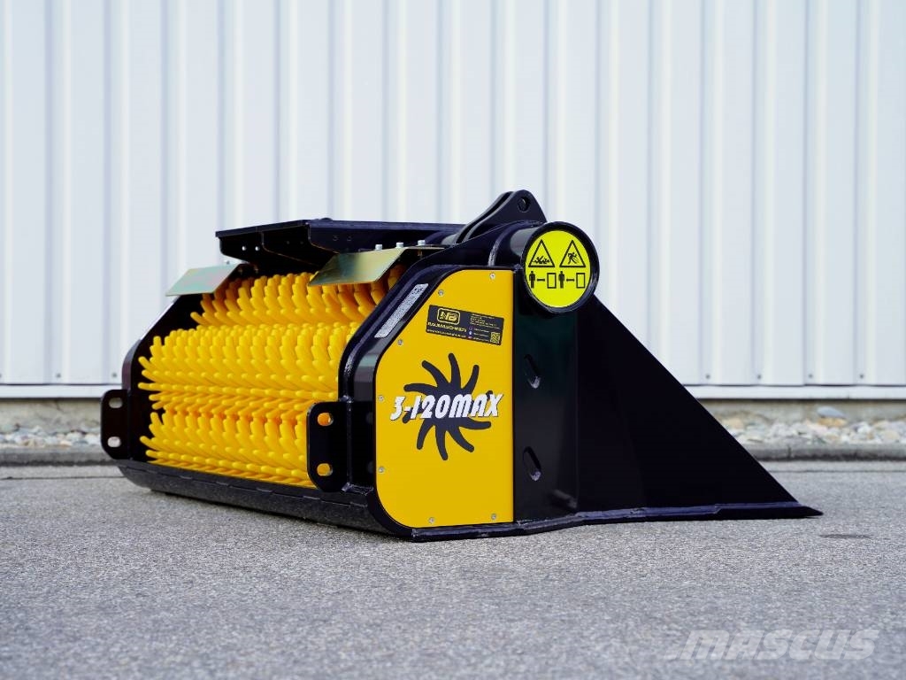 Gyru-Star 3-120MAX | Sieblöffel für Bagger & Lader Puinbakken