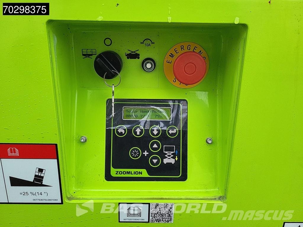 Zoomlion ZS1012AC-Li 10 M – Factory Warranty – CE-Certified Ножични работни платформи