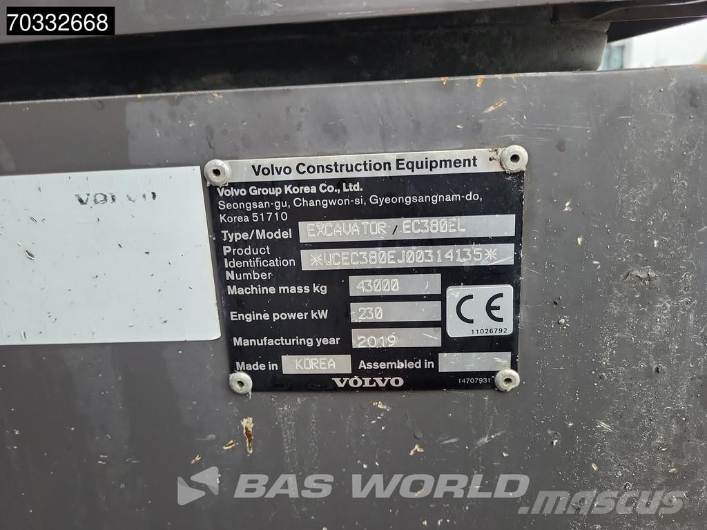 Volvo EC380 E L Escavatori cingolati