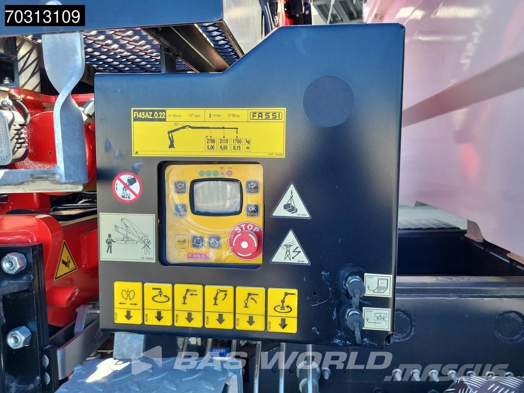 Volvo FMX 420 FMX 8X4 NEW RHD! Fassi F145Z.0.22 E-ACTIVE Tippbil