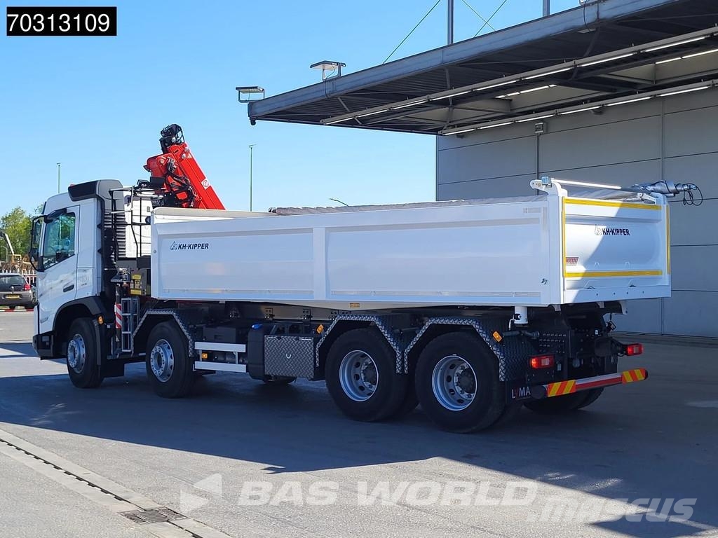 Volvo FMX 420 FMX 8X4 NEW RHD! Fassi F145Z.0.22 E-ACTIVE Camiões basculantes