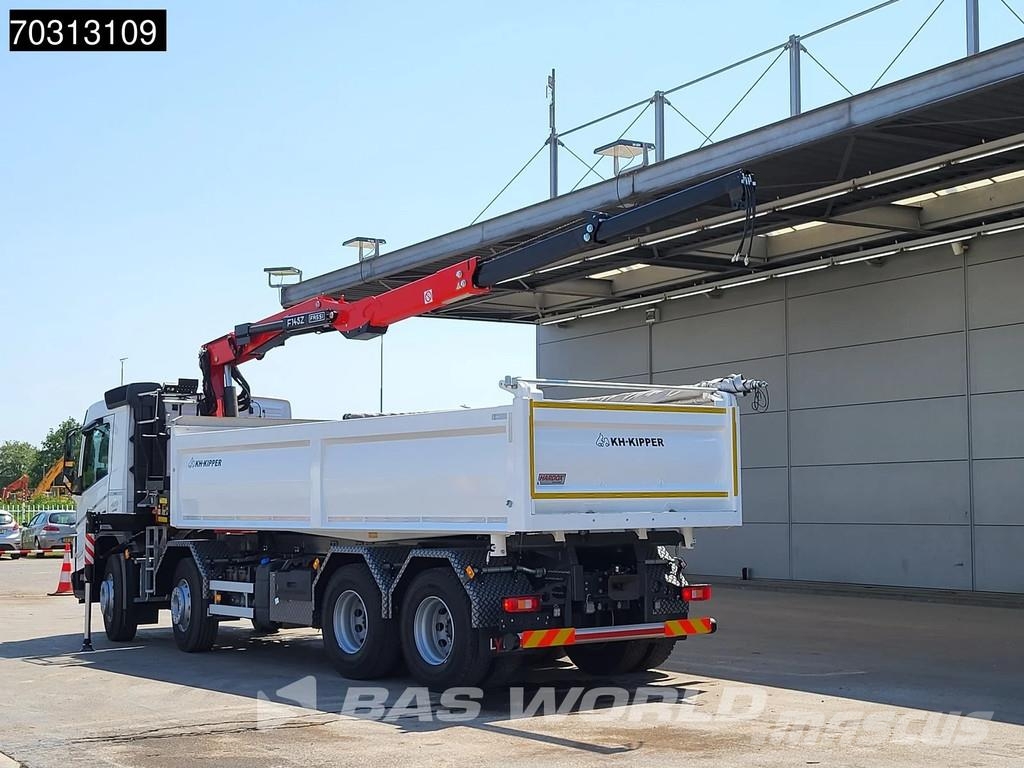 Volvo FMX 420 FMX 8X4 NEW RHD! Fassi F145Z.0.22 E-ACTIVE Camiões basculantes