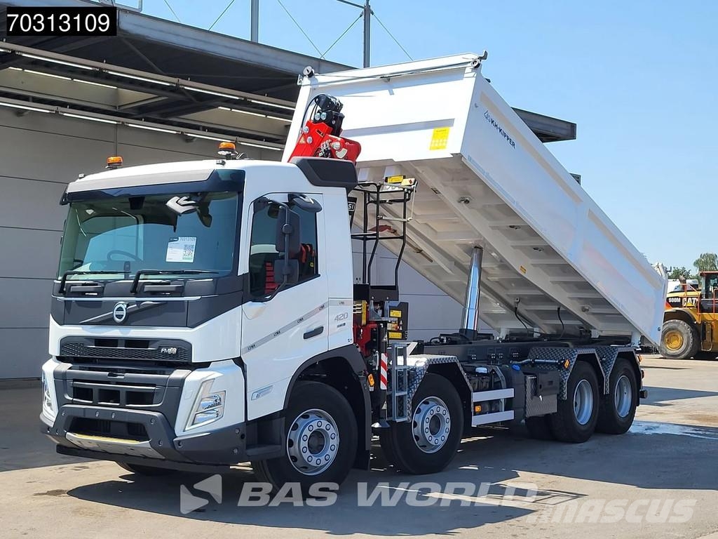 Volvo FMX 420 FMX 8X4 NEW RHD! Fassi F145Z.0.22 E-ACTIVE Camiões basculantes