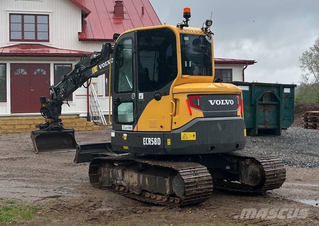 Volvo ECR 58 D Minigraafmachines < 7t