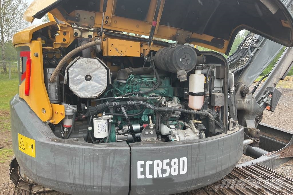 Volvo ECR 58 D Minigraafmachines < 7t