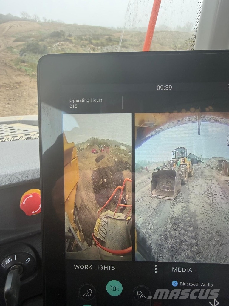 Volvo A45J Gumikerekes homlokrakodók
