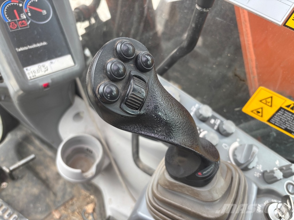 Hitachi ZX 85 US / Pyörittäjä, Rasvari Midi bageri 7t – 12t