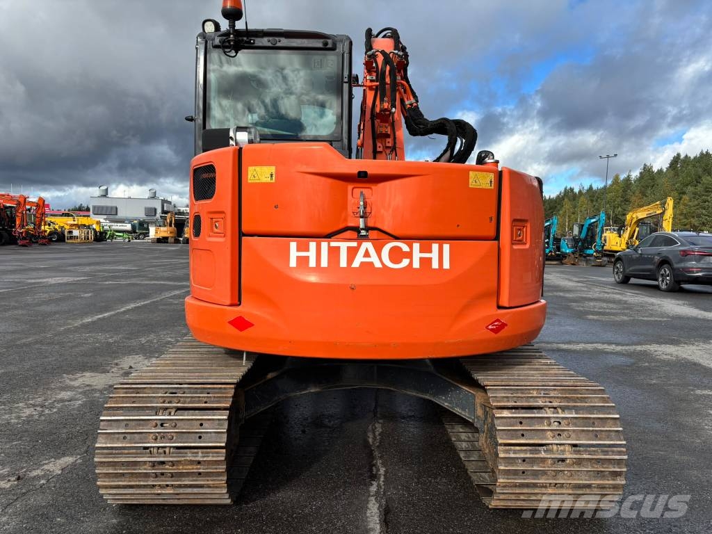 Hitachi ZX 85 US / Pyörittäjä, Rasvari Midigraafmachines 7t - 12t