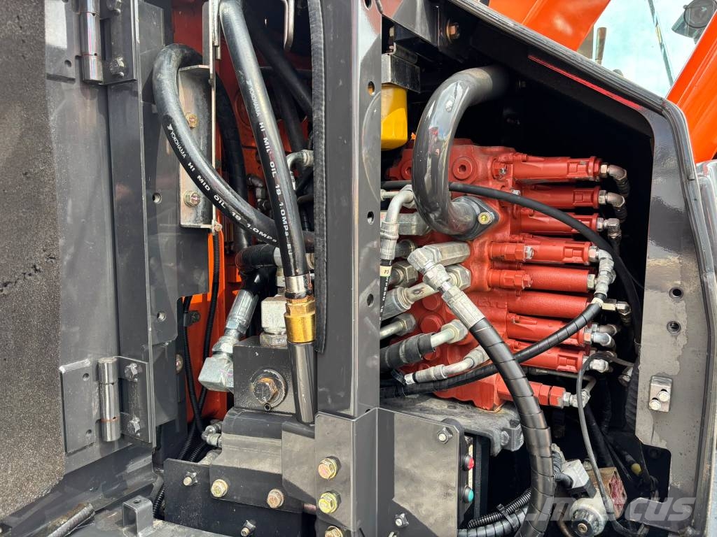 Hitachi ZX 85 US / Pyörittäjä, Rasvari Midigraafmachines 7t - 12t