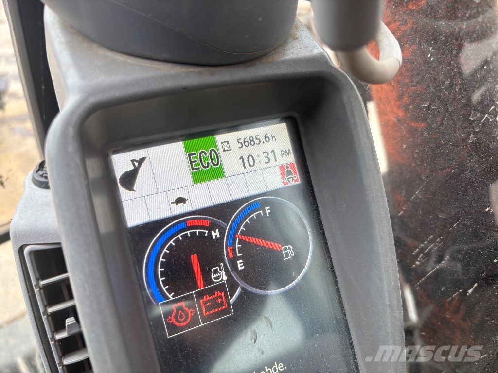 Hitachi ZX 85 US / Pyörittäjä, Rasvari Midi bageri 7t – 12t