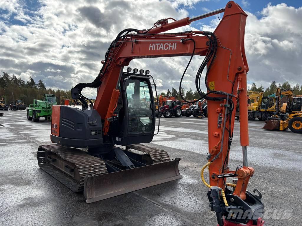 Hitachi ZX 85 US / Pyörittäjä, Rasvari Midigraafmachines 7t - 12t