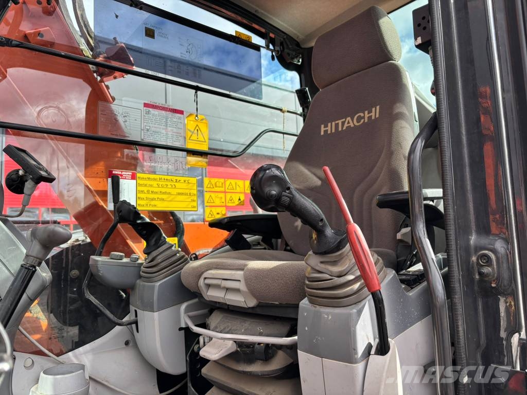 Hitachi ZX 85 US / Pyörittäjä, Rasvari Midigraafmachines 7t - 12t