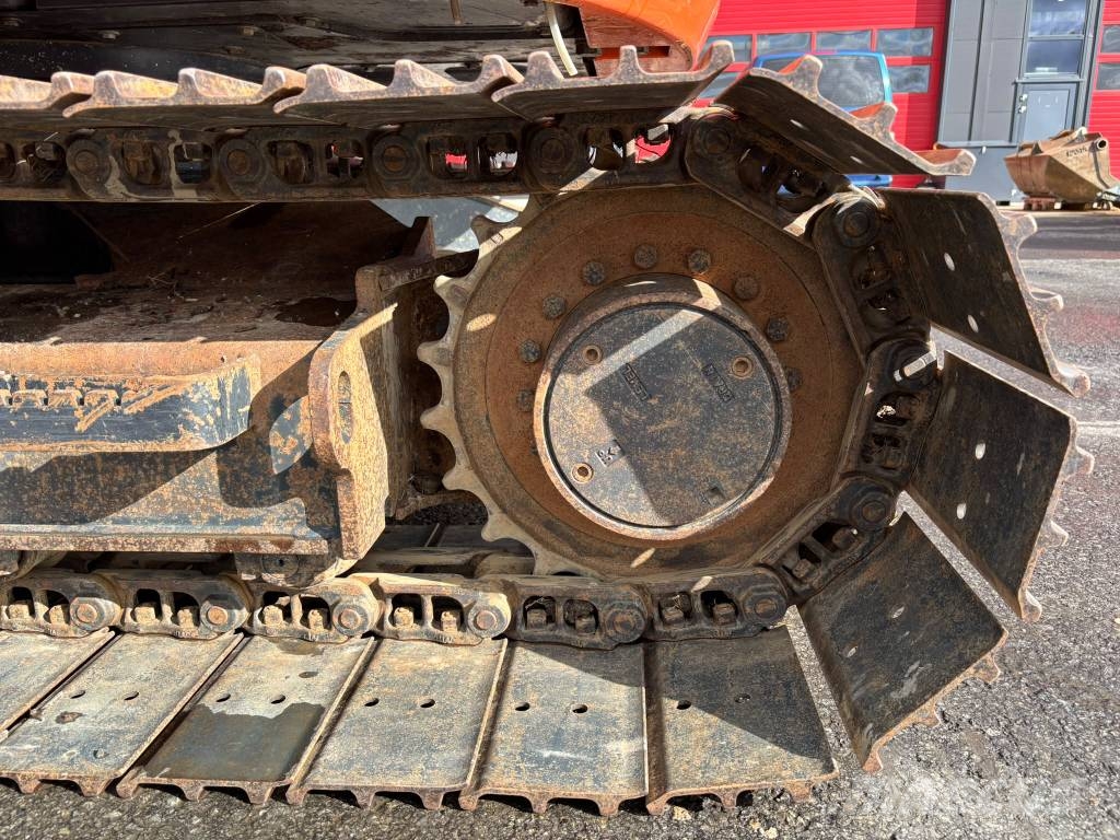 Hitachi ZX 85 US / Pyörittäjä, Rasvari Midigraafmachines 7t - 12t