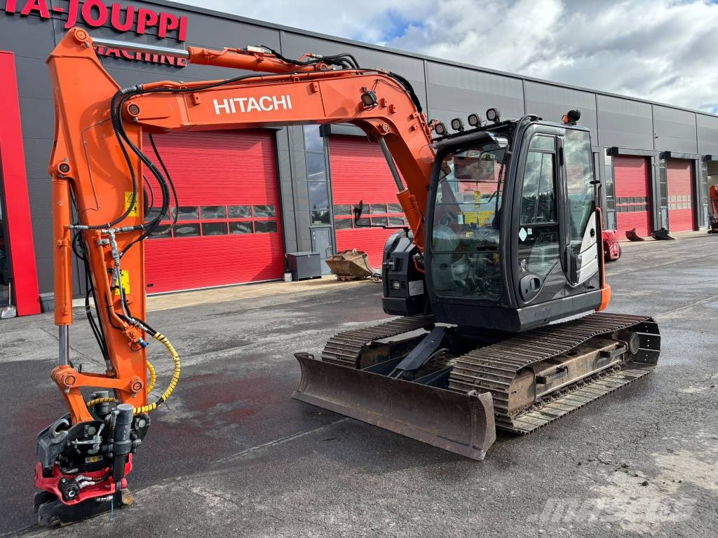 Hitachi ZX 85 US / Pyörittäjä, Rasvari Midigraafmachines 7t - 12t