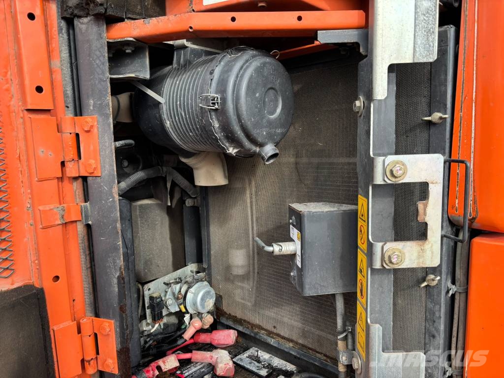 Hitachi ZX 85 US / Pyörittäjä, Rasvari Midigraafmachines 7t - 12t