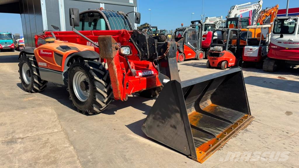 Manitou MT1840 - 101HP - 18M - 4T- BUCKET - FORKS Kurottajat