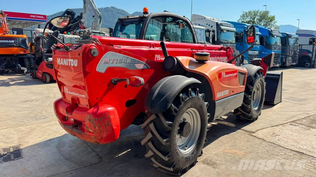 Manitou MT1840 - 101HP - 18M - 4T- BUCKET - FORKS Kurottajat