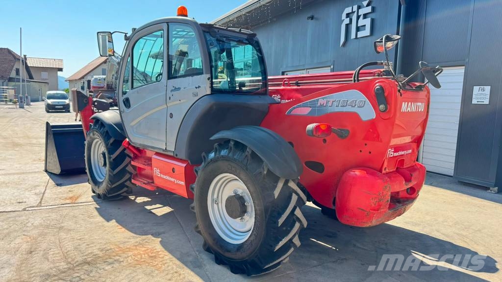 Manitou MT1840 - 101HP - 18M - 4T- BUCKET - FORKS Kurottajat