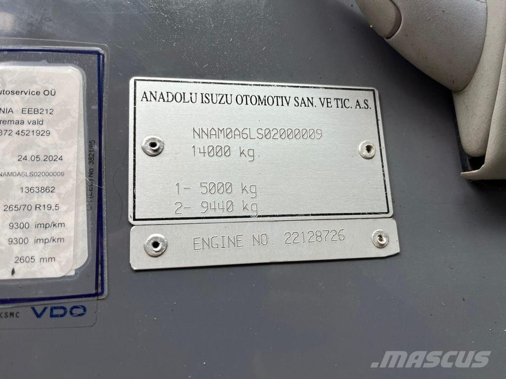 Isuzu Visigo 4x2 EURO 6 / 41 SEATS / AC Turistbusser