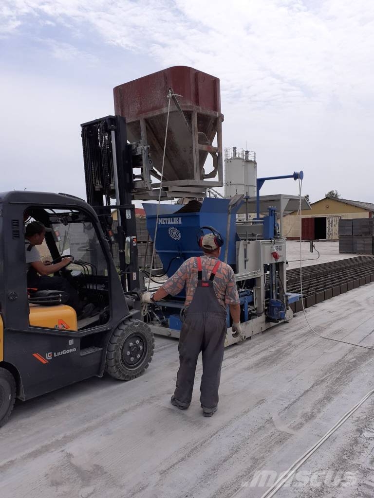 Metalika SVP-633 Concrete block making machine Stroje na výrobu betónových prefabrikátov