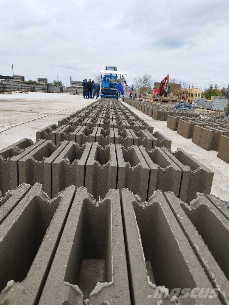 Metalika SVP-633 Concrete block making machine Stroje na výrobu betónových prefabrikátov