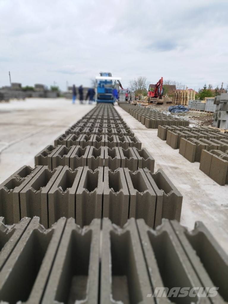 Metalika SVP-633 Concrete block making machine Stroje na výrobu betónových prefabrikátov