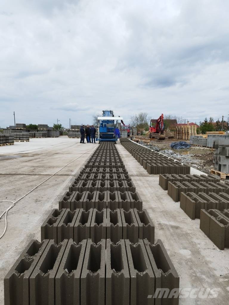 Metalika SVP-633 Concrete block making machine Stroje na výrobu betónových prefabrikátov