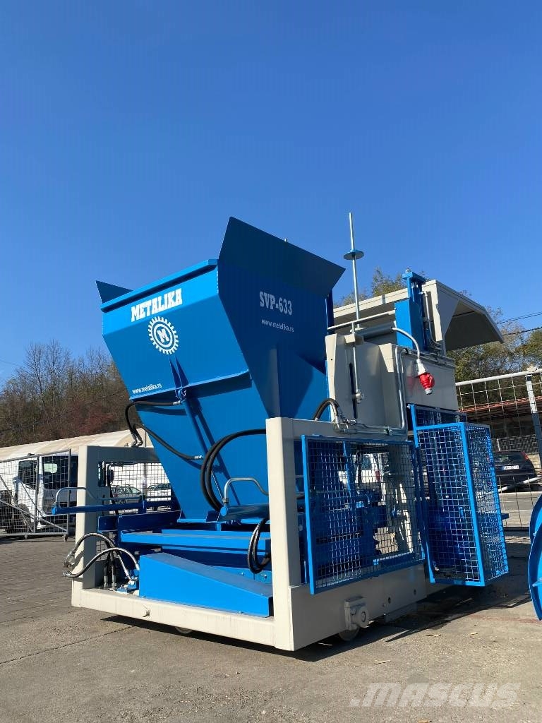Metalika SVP-633 Concrete block making machine Stroje na výrobu betónových prefabrikátov