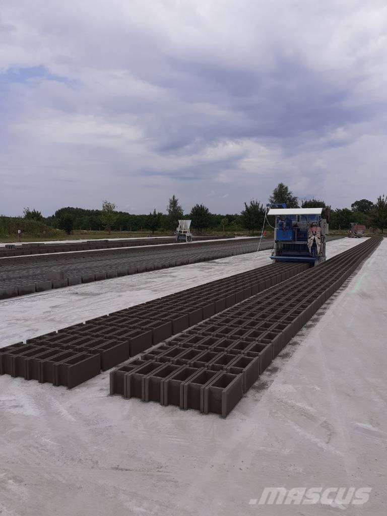Metalika SVP-633 Concrete block making machine Stroje na výrobu betónových prefabrikátov