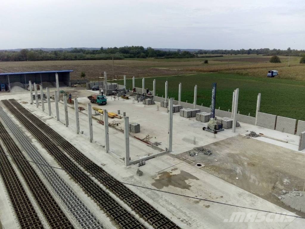 Metalika SVP-633 Concrete block making machine Stroje na výrobu betónových prefabrikátov