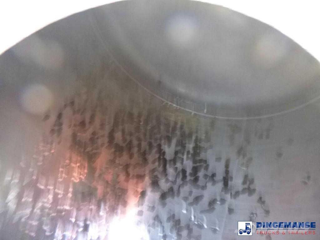 Magyar Chemical tank inox 32.5m3 / 1 comp Напівпричепи-автоцистерни