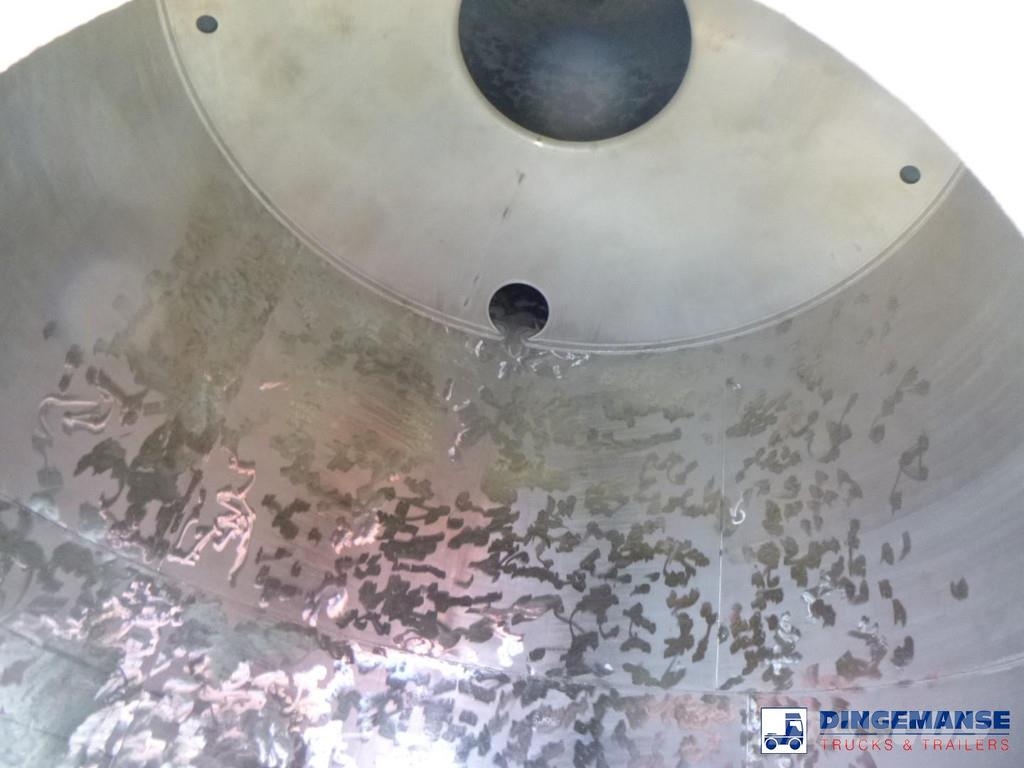 Magyar Chemical tank inox 32.5m3 / 1 comp Напівпричепи-автоцистерни
