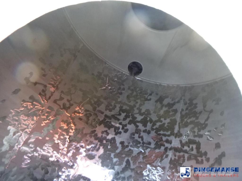 Magyar Chemical tank inox 32.5m3 / 1 comp Напівпричепи-автоцистерни