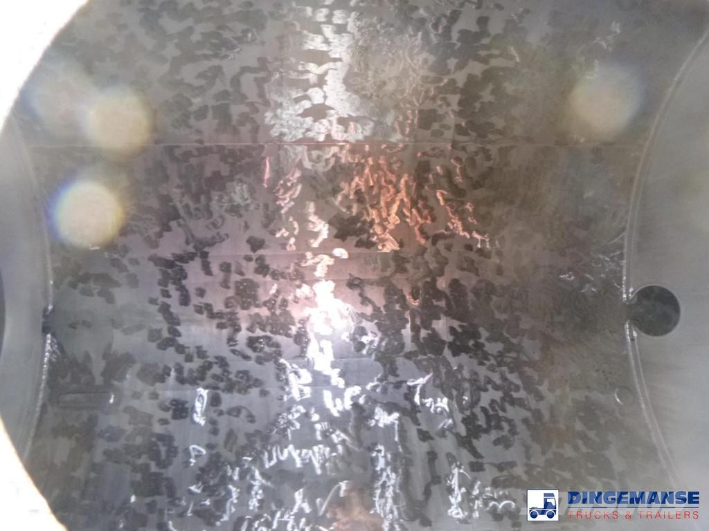 Magyar Chemical tank inox 32.5m3 / 1 comp Напівпричепи-автоцистерни