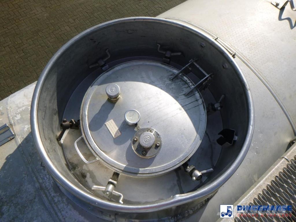 Magyar Chemical tank inox 32.5m3 / 1 comp Напівпричепи-автоцистерни
