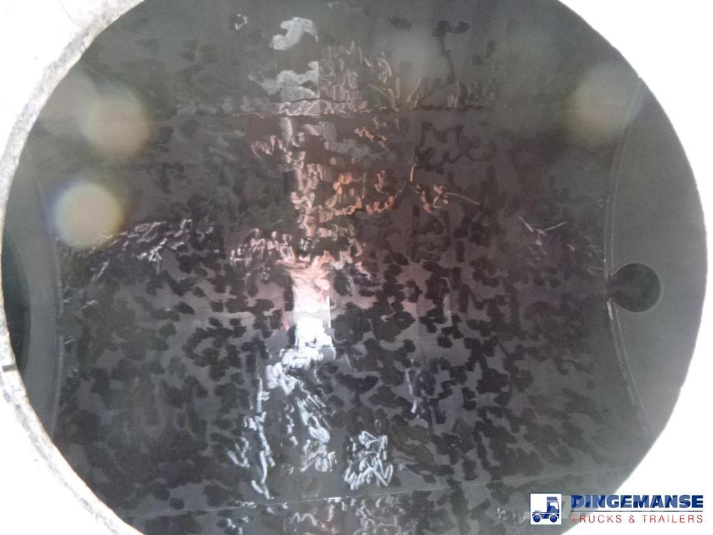 Magyar Chemical tank inox 32.5m3 / 1 comp Напівпричепи-автоцистерни