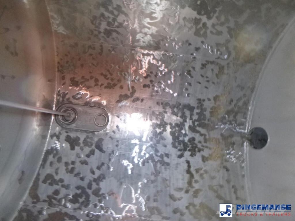 Magyar Chemical tank inox 32.5m3 / 1 comp Напівпричепи-автоцистерни